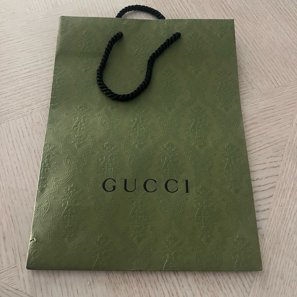 Gucci Gift Green Bag